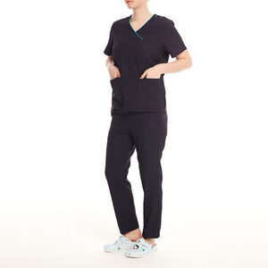 Conjuntos de Uniformes Médicos Elegantes para Mujer, Uniformes de Enfermera para Hospital, Blusas Médicas Elásticas de Manga Corta, Conjuntos de Uniformes Médicos Deportivos para Mujer - Product Image 1