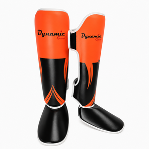 Factory Cheap Price Leg Protection Baseball Training Shin Guard Comfortable Double Strap PU Genuine Leathers Leg Guards Men - Product Image 2