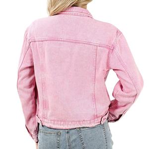 Nouvelles vestes en jean pour femmes, mode printemps, respirantes, coupe-vent, vente directe d'usine, meilleur prix, fabriqué HI2026 - Product Image 6