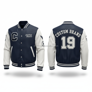 Custom Varsity <b>Jacket</b> Men Team Letterman <b>Jacket</b> <b>Baseball</b> <b>Bomber</b> <b>Jacket</b> OEM ODM - Product Image 4