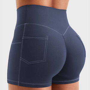 Shorts Deportivos para Mujer, Diseño Moderno, Personalizados, Lisos, Transpirables, de Secado Rápido, con Cierre Lateral, Cómodos para el Verano, Gran Venta - Product Image 3