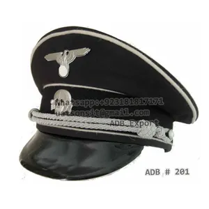 WW2 قبعة ضباط SS الألمانية العامة