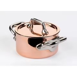 Premium Dining Metal Hot Pot Luxury Design Insulated Casserole Elegant Serving Bowl Kitchen Category - Product Image 1