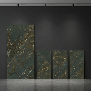 Azulejos de cerámica antideslizantes para suelo, azulejos de cerámica de cuerpo completo, 32x64, 800x1600mm, Color negro, 80x160cm, Diseño Popular - Product Image 3