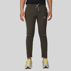 Pantalon de survêtement sport bleu quatre directions avec bande latérale, logo personnalisable, impression HD, délavage coloré, 100 % polyester, séchage rapide, tailles homme M/L/XL - Product Image 1