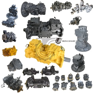 Komatsu <span class=keywords><strong>PC100</strong></span> PC100L-<span class=keywords><strong>5</strong></span> PC120-5S экскаватор гидравлический насос 708-23-04014 708-23-04013 главный насос HPV55 + 55 поршневой насос высокого качества - Product Image 4