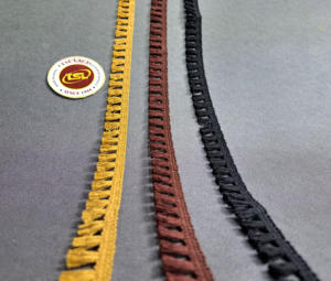 Ribete de Encaje de Poliéster de Primera Calidad, Soluble en Agua, Ecológico, Colorido, Nuevo Diseño, Ribete Decorativo de Ganchillo para Prendas - Product Image 1