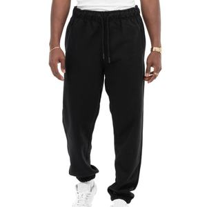 Pantalon de survêtement minimaliste uni en polyester et coton, coupe décontractée, cordon élastique, pantalon décontracté pour l'extérieur - Product Image 5