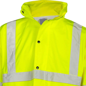 High Quality Reflective <b>Work</b> Vest Fluorescent Jacket <b>Waterproof</b> Safety Features Best Reasonable Price Customizable Logo Cotton - Product Image 5