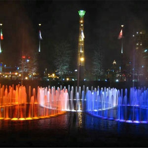 Fuente de Agua Musical para Exteriores Horticlub, con Luces LED, Diseño Flotante, Fácil Instalación, Acero Inoxidable, Duración de Más de 10 Años - Product Image 3
