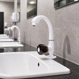 Smart PTMT Taps Series 1007 Classic White Finish Rust Proof Lightweight Durable Plastic Faucet 5-Year Warranty Modern - Product Image 6