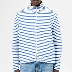 Sweat-shirts classiques amples à capuche et fermeture éclair en coton pour hommes, couleur unie, design à rivets, style décontracté printemps-automne, personnalisables - Product Image 1
