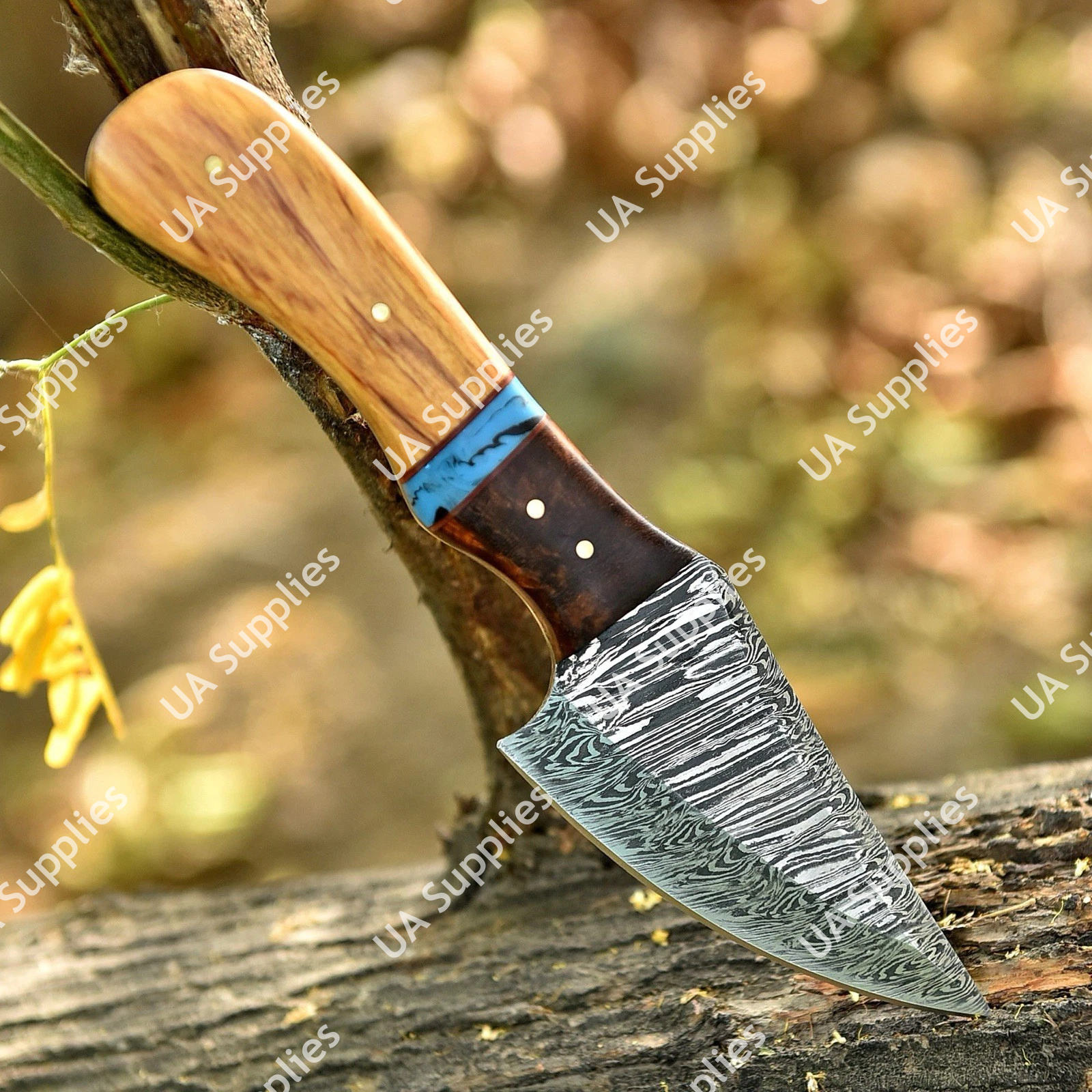 Madera de Olivo y Palo de Rosa