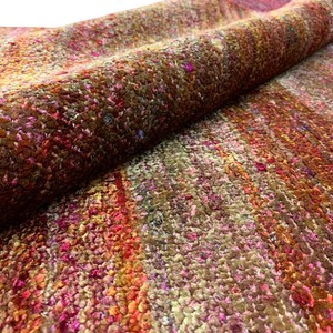 Modern Hand-Knotted Gabbeh Style Textured <b>Wool</b> Area Rug Rich Terracotta <b>Red</b> & Copper Abrash with Fringes Low Pile - Product Image 4