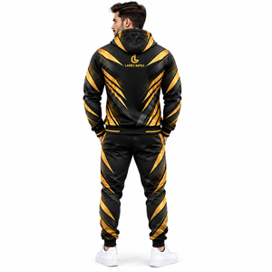 Premium Teamwear Custom Sublimation <b>Tracksuit</b> Personalized Sports Jacket and Pants Set for Football Soccer Basketball Training - Product Image 4