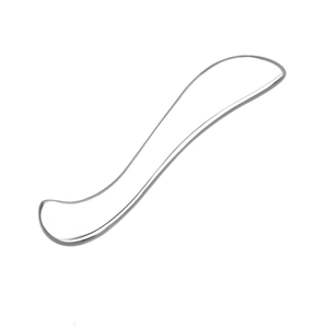 Outil de massage Gua Sha en acier inoxydable lisse et durable pour le grattage des tissus musculaires et des cicatrices, thérapie physique - Product Image 3