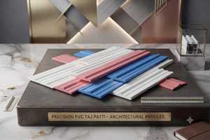 Perfil Decorativo de PVC Rígido de Primera Calidad, Taj Patti, para Paneles de Pared, Techos, Muebles, Decoración de Interiores, Personalizado - Product Image 6