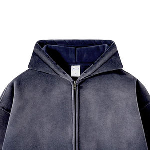 เสื้อฮู้ดแบบสวมลำลองสำหรับทุกเพศ ปี 2026 |   ผ้าฝ้าย 100% กันลมสำหรับฤดูหนาว |   2 ชิ้น ขายส่ง ดีไซน์ตามเทรนด์ - Product Image 4