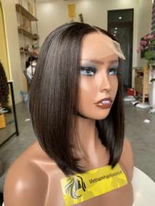 Extension de cheveux vietnamiens soyeux droits super double tiré prix de gros du fabricant du Vietnam - Product Image 6