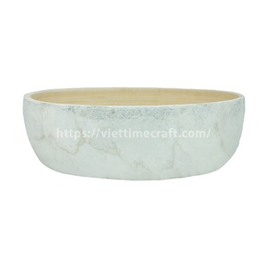 Ensemble de saladiers en bambou filé laqué, bols de service en laque faits à la main, vente en gros - Product Image 3