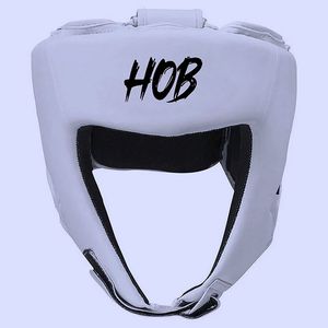 Protector de Cabeza para Boxeo HOB, 100% Cuero PU, Rojo y Negro, Protector para Adultos Unisex, Cierre de Gancho y Bucle - Product Image 5