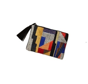 Stylish Handmade Embroidery Glass Seed Beads Customizable Coin Pouch for Girls Fashion Bohemian Travel <b>Small</b> Wallet Case - Product Image 6
