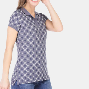 เสื้อผู้หญิงคุณภาพสูง ทรงเข้ารูป สวมใส่สบาย เป็นมิตรกับสิ่งแวดล้อม ผ้าและสีที่ปรับแต่งได้ ระบายอากาศได้ดี ผลิตจากผ้าถัก บริการ OEM - Product Image 3