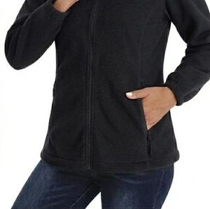 Sudadera con capucha y cremallera de doble costura de alta calidad para mujer, ropa deportiva duradera - Product Image 3