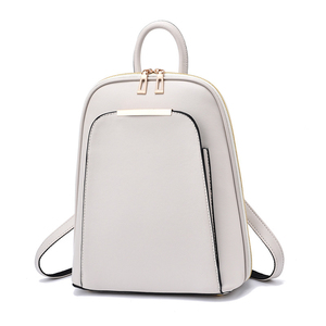 Premium Soft Leather <b>Backpack</b> With Wide Opening Design Large Capacity Storage And <b>Secure</b> Pockets For Daily Office School - Product Image 1