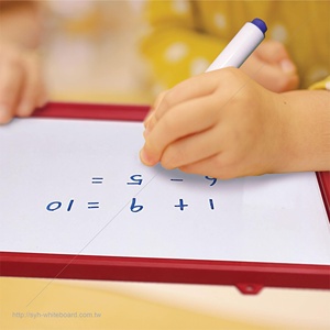 Pizarra de Borrado en Seco para Niños con Marco de Plástico Azul para Aprender y Dibujar - Product Image 4