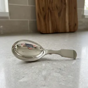 Cuillère à thé en acier inoxydable poli miroir, cuillère doseuse à café pour boîte à thé, pot à sucre et accessoires de cuisine - Product Image 4