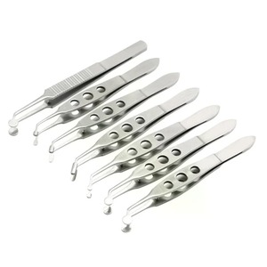 1 unidad Pinza de masaje de acero inoxidable/titanio para glándulas de Meibomio y párpados, herramienta oftálmica, 6 tipos opcionales - Product Image 6