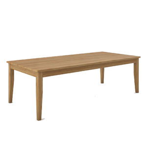 Mesa de Comedor Rectangular de Madera de Teca Sólida Moderna de Alta Calidad para Hoteles, Restaurantes Comerciales y Uso Familiar - Product Image 5