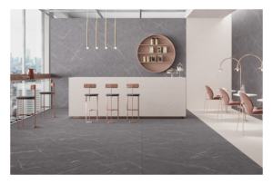 กระเบื้องพอร์ซเลนแกะสลักลายร่วมสมัย ขนาด 600x1200 มม. กระเบื้องแผ่นใหญ่คุณภาพพรีเมียม สำหรับใช้ตกแต่งภายในบ้านและอาคารพาณิชย์ระดับไฮเอนด์ - Product Image 4