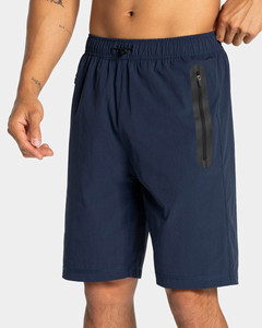 Nouveau design, short pour homme personnalisé, bleu marine, 9 pouces, séchage rapide, taille élastique avec ajusteur, short de sport et streetwear pour homme, été - Product Image 1