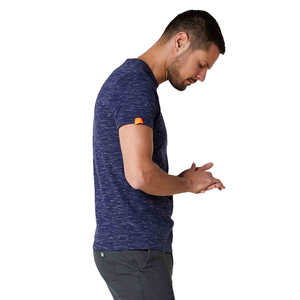 T-shirt en coton surdimensionné à épaules tombantes pour homme, respirant et décontracté, idéal pour le streetwear urbain et le quotidien - Product Image 2
