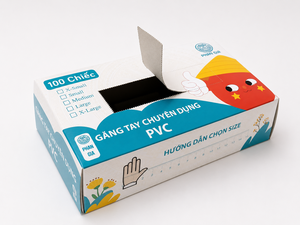 Caja de papel personalizada con logotipo personalizado, fabricante OEM de Vietnam, proveedor, fábrica - Product Image 1