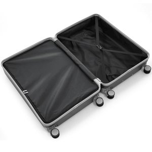 Set di 3 Valigie Leggere e Resistenti in ABS con Ruote Girevoli e Serratura TSA, Valigie da Viaggio in Tessuto e Materiale PP - Product Image 4
