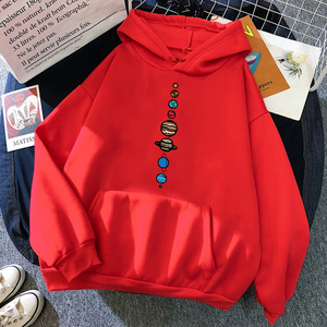 Sudaderas con Capucha para Mujer, Nuevas, de Calidad, con Diseño de Planetas, Coloridos y Creativos, Divertidas, a la Moda, Estilo Harajuku, Casuales, Suaves, Talla Grande - Product Image 4