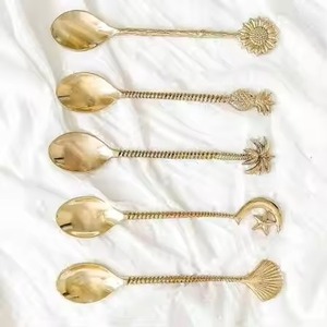 Restaurant Use Metal Coffee Tea Spoon Stainless Steel Sugar Spoon Dessert Spoon Kitchen Dining Service - Product Image 2