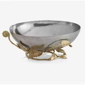 Tazón de Metal para Restaurante, Tazón de Chocolate de Acero Inoxidable, Tazón para Servir Dulces, Frutos Secos y Bocadillos - Product Image 1