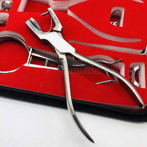 Nouveauté : Kits de poinçons pour barrage en caoutchouc couleur argent, qualité supérieure - Product Image 3