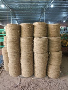 Corde en fibre de coco naturelle torsadée pour le jardinage, l'aménagement paysager, l'agriculture et les applications de bricolage, épaisseur personnalisable - Product Image 5