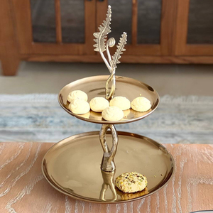 Elegant <b>Crystal</b> Cake <b>Stand</b> with Glass Dome for Wedding Event Luxury Dessert Display Lotus Luxe Cake <b>Stand</b> Holder - Product Image 3