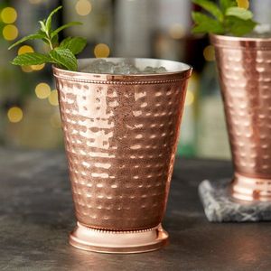 Copper glass wellness hydration <b>cup</b> ayurvedic health drinkware eco friendly <b>reusable</b> durable for peaceful home routine - Product Image 5