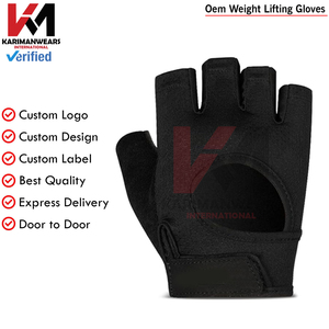 Guantes de Levantamiento de Pesas Duraderos para Hombre y Mujer, Guantes de Entrenamiento con Soporte para Muñecas, Fabricante de Guantes de Gimnasio - Product Image 4