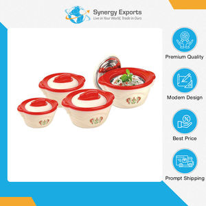 Meilleur ensemble de casseroles micro-ondables 4 pièces avec couvercles pour usage domestique et professionnel, provenant d'un vendeur indien - Product Image 2