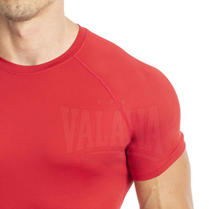 Camisetas de Gimnasio para Hombre, MOQ Bajo, Ajuste Delgado, Transpirables, Ecológicas, Tela de Spandex/Poliéster, Personalizables para Venta en Línea - Product Image 3