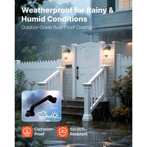 9 Maniglie Rustiche per Porte Scorrevoli e Cancelli, in Acciaio al Carbonio Resistente con Rivestimento Antiruggine, Facile Installazione per Uso Esterno - Product Image 3