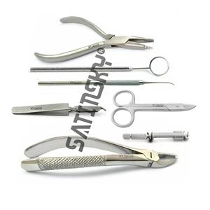 Cortador de alambre de micro ligadura de 2 uds para ortodoncia, alicates de corte de alambre blando y duro, instrumento Dental de acero inoxidable - Product Image 4